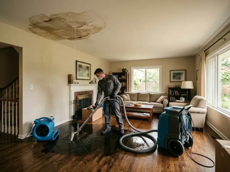 attic-pipe-burst-ceiling-drip-008 — frequently asked questions, Water Damage Restoration & Carpet Care in Key Biscayne, FL